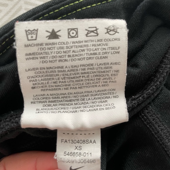 Nike Dri Fit Epic Running Tights Black XS - Picture 7 of 11